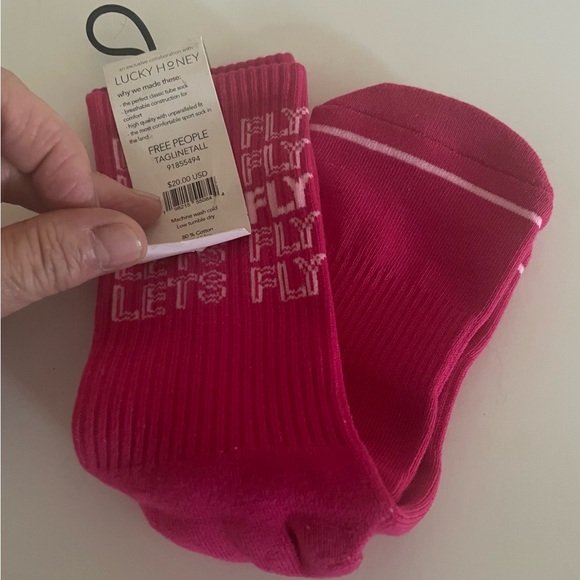 NWT FP Movement Tagline-Tall Tube Socks - Picture 4 of 5